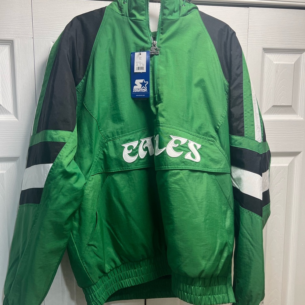 Philadelphia Eagles Starter Jacket Size XL, NWT